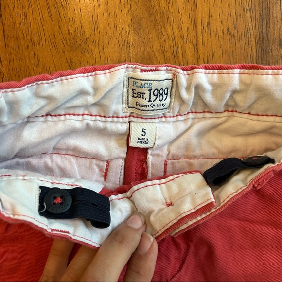 Boys’ 3-Pack Shorts | Children’s Place | Size 5
| Navy • Olive Green• Red - Picture 12 of 14